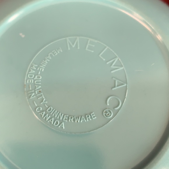 Vintage Melmac - Canada- dinnerware - blue - Picture 7 of 7